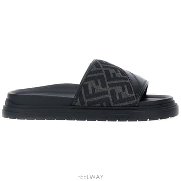 26 FW 펜디 다이애고널 FF 자카드 슬라이드 F1OOG 7X1674AF5T