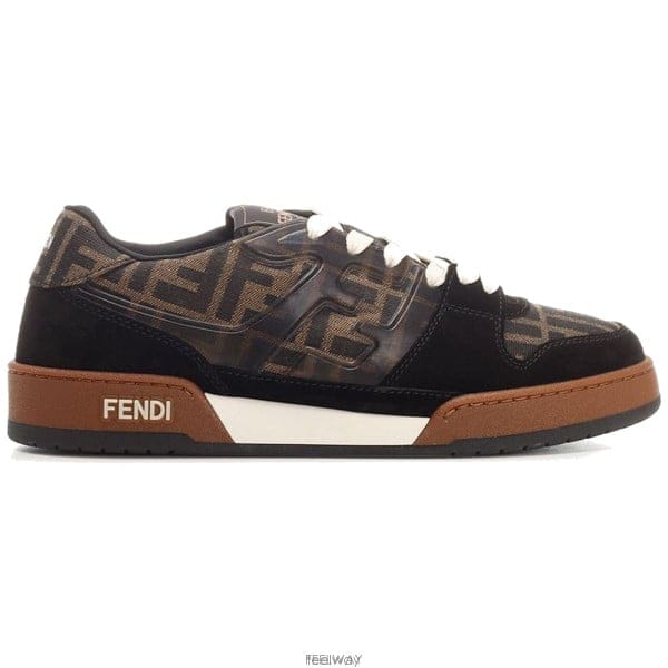 26 FW 펜디 매치 FF 자카드 로우탑 스니커즈 F1PXA 7E1688AQ6I