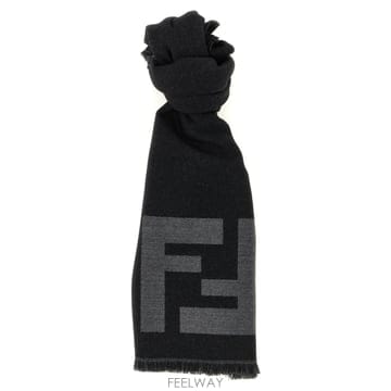 26 FW 펜디 FF 모티프 프린지 스카프 F1WWU FXS407AWTZ