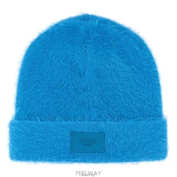 26 FW 펜디 로고 패치 턴업 브림 비니 F0XCN FXQ116AVPQ