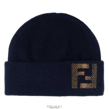 26 FW 펜디 FF 인타르시아 니트 비니 F0DE8 FXQ335ATQD