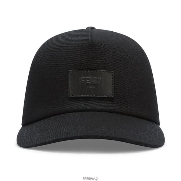 26 FW 펜디 로고 패치 베이스볼 캡 F0QA1 FXQ768AYBE