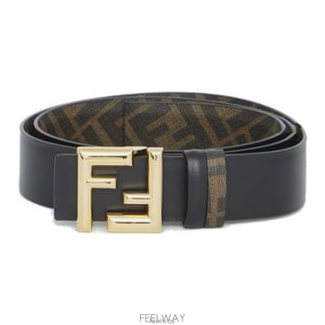 26 FW 펜디 FF 모티프 리버서블 버클 벨트 F1A94 7C0488AFF2
