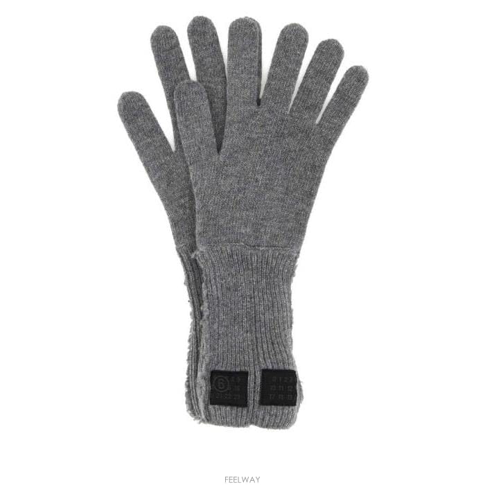 26 FW MM6 메종 마르지엘라 로고 패치 디스트레스드 글러브 854 S62TS0078M13198