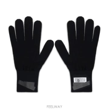 26 FW MM6 메종 마르지엘라 넘버 니트 장갑 900S SH2TS0002M13199