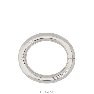 26 FW MM6 메종 마르지엘라 로고 디테일 뱅글 팔찌 951 SM7UY0104P8754