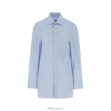 26 FW MM6 메종 마르지엘라 스트라이프 버튼 셔츠 001F S62DT0053M35874