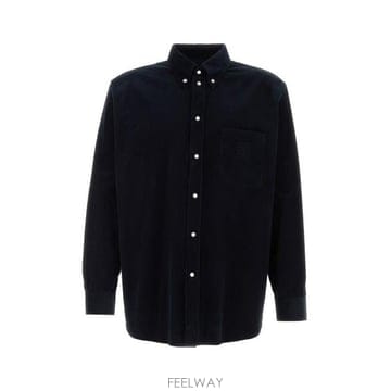 26 FW 펜디 FF 엠브로이더드 코듀로이 셔츠 F0QG3 FS1296ATEF