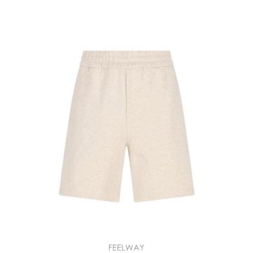 26 FW 펜디 로고 엠브로이더드 버뮤다 쇼츠 F1RVF FAB930AV67