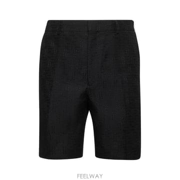 26 FW 펜디 FF 자카드 버뮤다 쇼츠 F0QA1 FB0821AU6Y