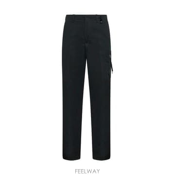 26 FW 펜디 로고 패치 스트레이트 레그 팬츠 F0D4N FB0960AQMV