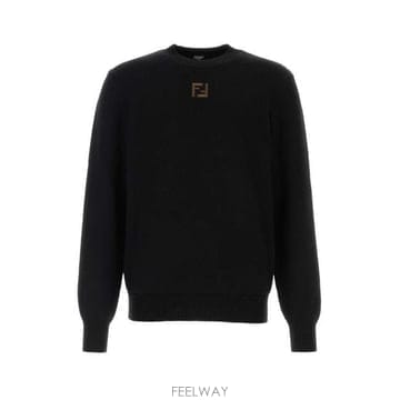 26 FW 펜디 FF 코듀로이 크루넥 니트 점퍼 F1UVU FZX091AW09