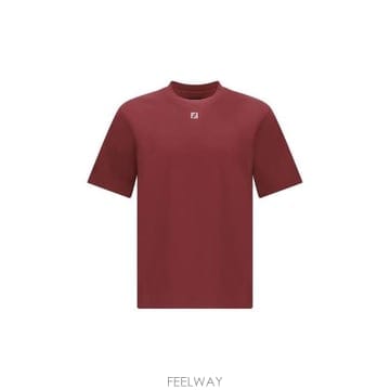 26 FW 펜디 FF 플라크 크루넥 티셔츠 F0HM6 FY0936ARYY