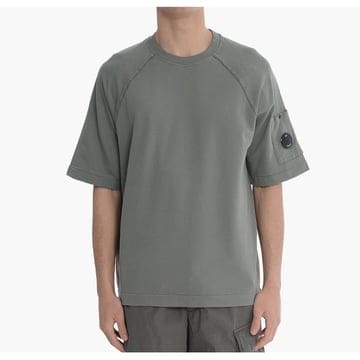 26SS 20CMSS034A 002246G 921/ 렌즈 포켓 카키 그레이 반팔 스웨트셔츠