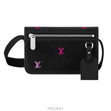 26 FW 루이비통 Bosphore 보스포어 LV 로고 프론트 플랩 웨어러블 월렛 메신저백