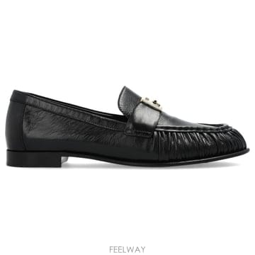 26 FW 펜디 바게트 FF 플라크 개더드 로퍼 F0QA1 8D8756NBA