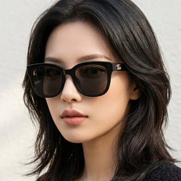 구찌 선글라스 GG2126SK 001 명품 데일리 뿔테 아시안핏 남자 여자