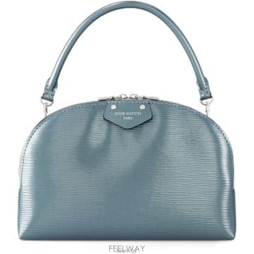 26 FW 루이비통 Be Alma 비 알마 에피 메탈릭 레더 터콰이즈 탑핸들 숄더백