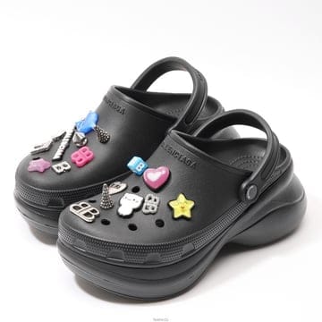 [BALENCIAGA]발렌시아가 크록스 지비츠 여성 샌들 슬리퍼 720762 W0FOW 1000