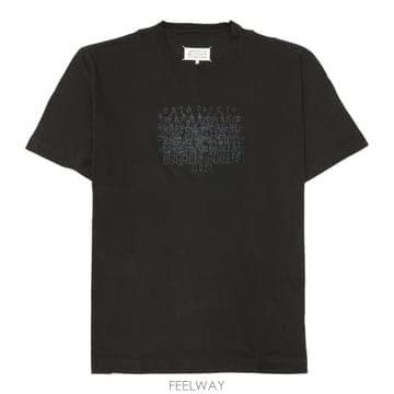 메종마르지엘라 로고 남성 반팔티셔츠 S50GC0730 M20164 861