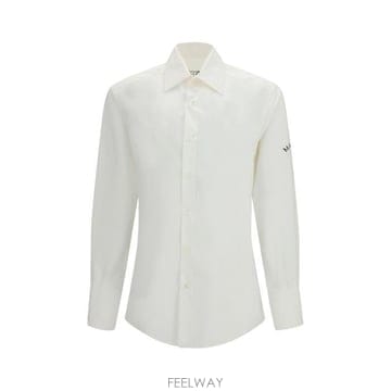 26 FW MM6 메종 마르지엘라 로고 디테일 슬리브 코튼 셔츠 SH2DT0051M35256