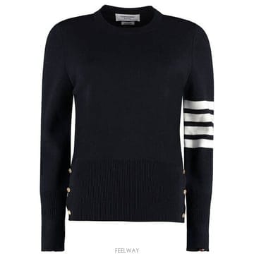 Thom Browne [�����] FKA239A 00014 415 �ж�� ��Ƽġ Ŭ���� ũ��� ��Ʈ ���̺� ���� ��Ʈ / TR[�����] FKA239A 00014 415 �ж�� ��Ƽġ Ŭ���� ũ��