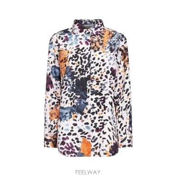 26 FW 펜디 팔레나 프린트 오버사이즈 셔츠 F0HWA FS8312AVJW