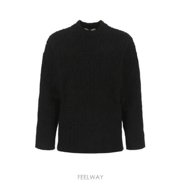 26 FW 펜디 모노그램 엠보싱 니트 스웨터 F0GME FZX810AJTE