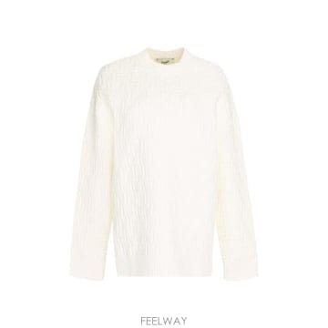 26 FW 펜디 올오버 FF 모티프 엠보싱 풀오버 F0ZNM FZX810AJTE