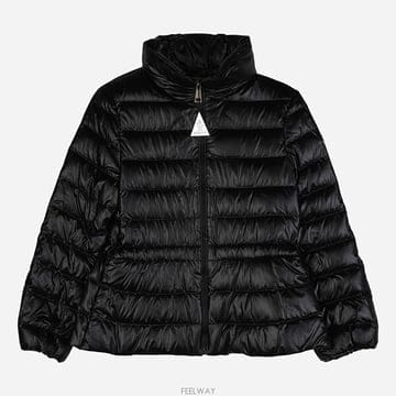 몽클레어 키즈 6S 1A00015 597QN 999 펨 후드 패딩 자켓 블랙