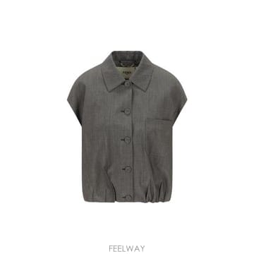 26 FW 펜디 크롭 싱글 브레스트 자켓 F0W1L FJ7713AW7U