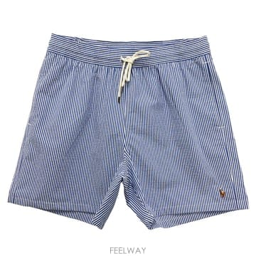 논현 더팩토리 26FW 폴로 랄프 로렌 포니 자수 스윔 쇼츠 팬츠 크루즈 로얄 710957784 001