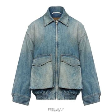 26 FW MM6 메종 마르지엘라 오버사이즈 데님 집업 자켓 961 S52AM0348M30055
