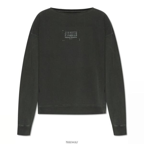 26 FW 메종 마르지엘라 스탬프 로고 스웨트셔츠 969 S50GU0235M25019