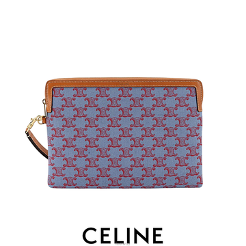 CELINE �������� 26SS ������ Ʈ������ �ΰ� ���� Ŭ��ġ�� 10J503D37.GHU9 ��ǰ100%�������� 26SS ������ Ʈ������ �ΰ� ���� Ŭ��ġ�� 10J50
