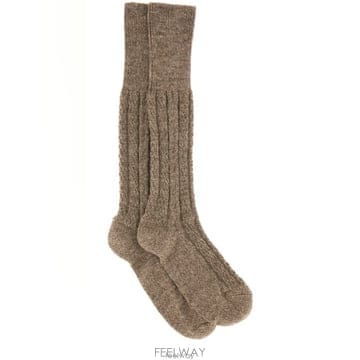26 FW 메종 마르지엘라 니트 롱 삭스 001F S50TL0050M13175