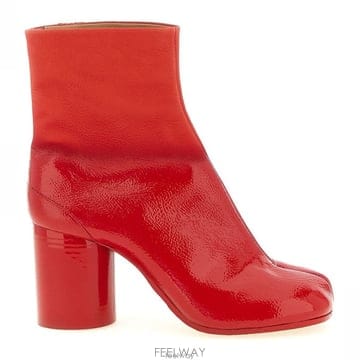 26 FW 메종 마르지엘라 블록 힐 타비 앵클 부츠 T4417 S58WU0260P7644