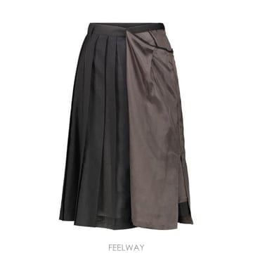26 FW 메종 마르지엘라 언밸런스 미디 스커트 900 S51ME0043MTN098