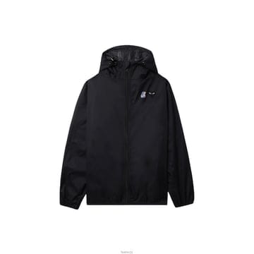 26SS X K-WAY 하트 바람막이 자켓 블랙 AZ-J507-051-1