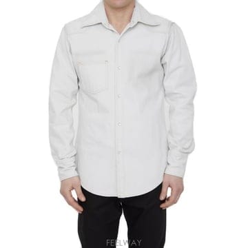 26 FW 메종 마르지엘라 롱 슬리브 데님 셔츠 961 S50DT0007S30857