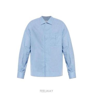 26 FW 메종 마르지엘라 롱 슬리브 버튼 셔츠 491M S50DT0068S43021