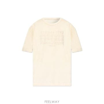 26 FW 메종 마르지엘라 넘버즈 모티프 크루넥 티셔츠 109 S50GC0705S24567