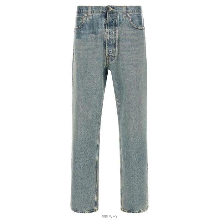 26 FW 메종 마르지엘라 테이핑 스트레이트 레그 진 962 S67LA0046M30066