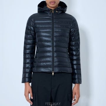 26 FW 몽클레어 Igelhood 퀼프 패딩 후드 자켓 블랙 L2093 1A00092 597YG 999
