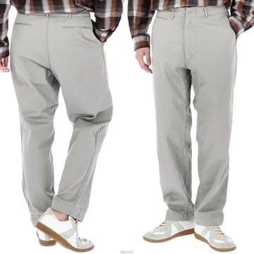 구템즈 26SS 나나미카 와이드 치노 팬츠 SUCS401E LIGHTGRAY