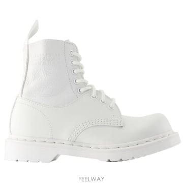 26 FW MM6 메종 마르지엘라 x 닥터마틴 레이스업 부츠 HB009 S66WU0128P7006
