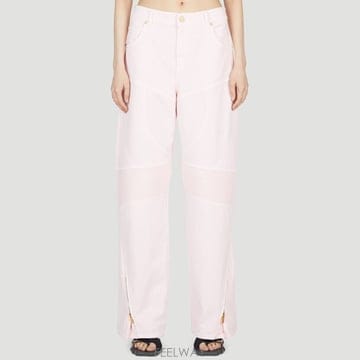 26 FW 블루 마린 파이브 포켓 하이라이즈 바이커 데님 2J056A N0124 ROSA