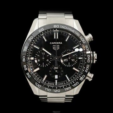 Tag Heuer (�����߰���ǰ)�±�ȣ�̾� CBN2A1-B ��� ũ�γ�׷��� �����ƽ ��ƿ ���� 44mm(�����߰���ǰ)�±�ȣ�̾� CBN2A1-B ��� ũ�γ�׷��� 