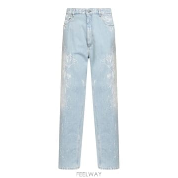 26 FW MM6 메종 마르지엘라 스트레이트 레그 진 966 SH2LA0054M30055