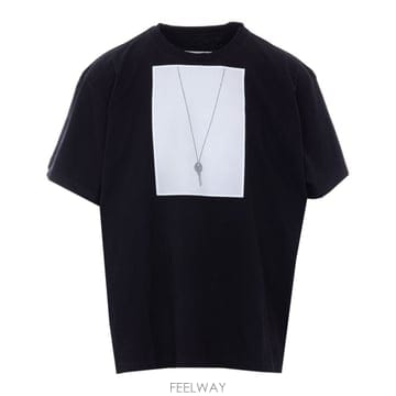 26 FW MM6 메종 마르지엘라 키 크루넥 티셔츠 900 SH0GC0068M20050